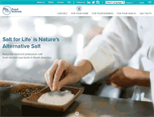 Tablet Screenshot of nuteksalt.com